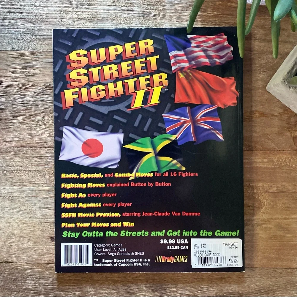 Vintage 1990s - Totally Unauthorized Super Street Fighter II Guide